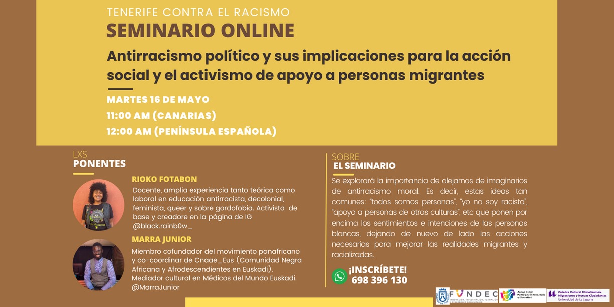Cartel Antirracismo político